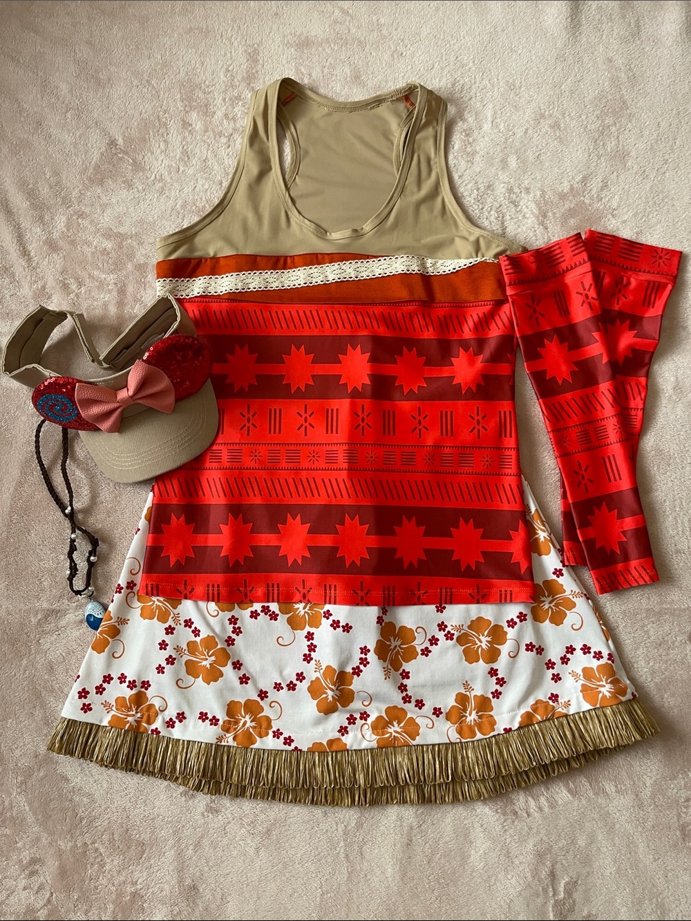 IGlow Running Moana Costume